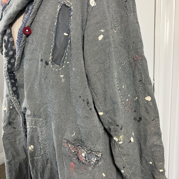 NEW! MAGNOLIA PEARL Leni Jacket with Paint - Picture 7 of 11